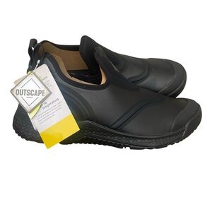 Muck Boots Men’s Outscape OSS-001 Slip-On, Black, NWT and Box